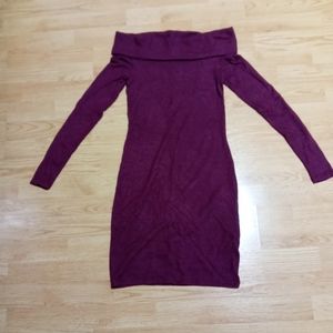 Express brand off the shoulder dress. BNWT